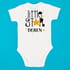 Little Star Tasarımlı İsme Özel Bebek Body - %100 Pamuklu Kumaş
