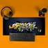 Grafiti Tasarımlı 70x30 Büyük Boy Mousepad